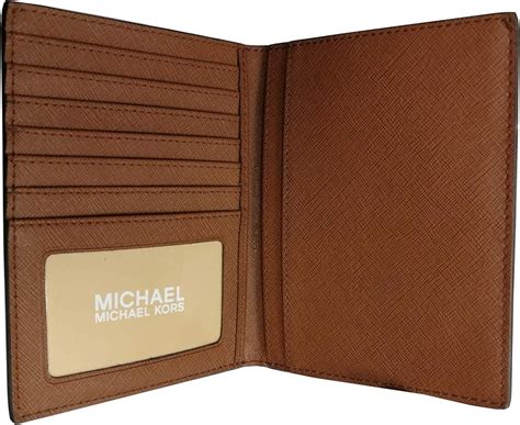 michael kors passport wallet brown|michael kors passport case.